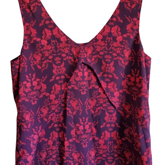 CAbi 3258 Cameo Sleeveless Tank Raspberry & Plum Small - Picture 5 of 15